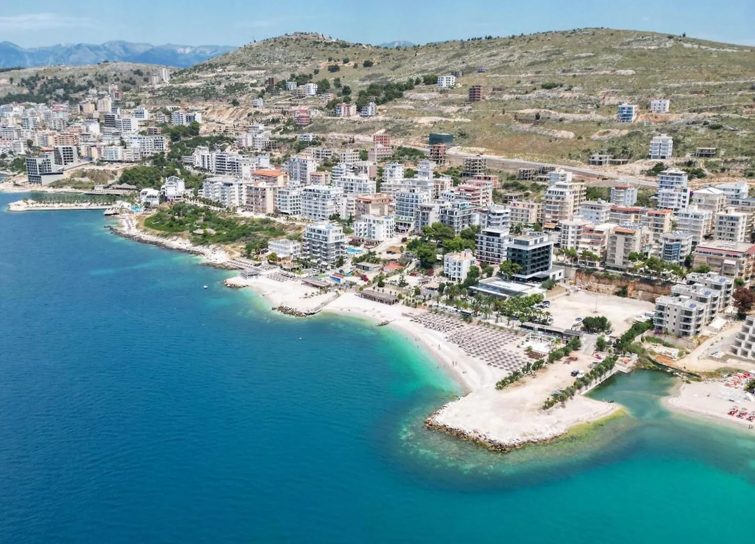 ***  Sea View Hotel Saranda Albánia